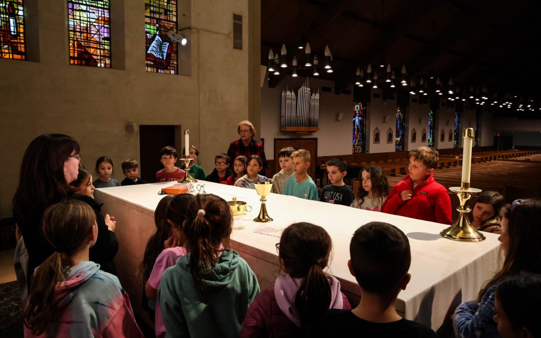 1st Grade Sanctuary Tour