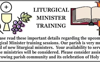 Liturgical Minister Training